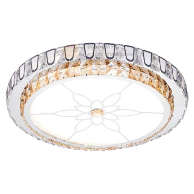 Đèn mâm ốp trần trang trí Verona Ø500*H150 - ánh sáng 3 màu