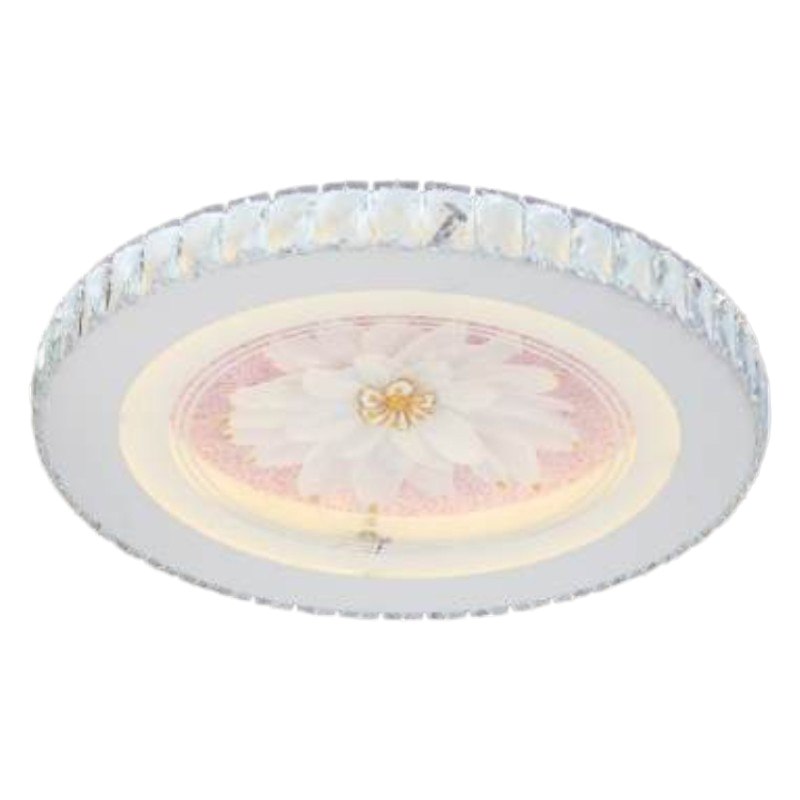 Đèn mâm ốp trần trang trí Verona Ø500*H150 - ánh sáng 3 màu