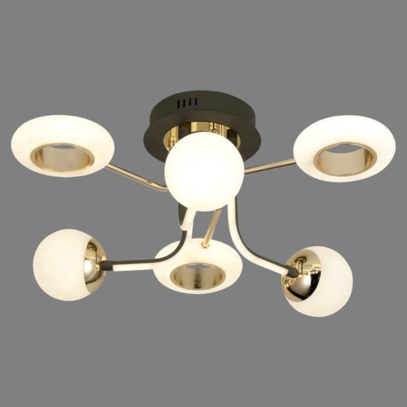 Đèn mâm ốp trần Verona Ø680*H300 - ánh sáng 3 CĐ