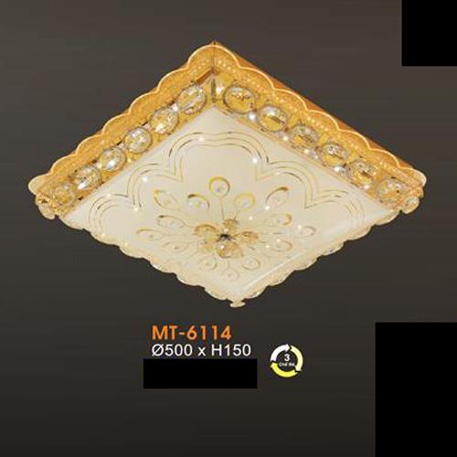 Đèn mâm Verona ốp trần Led Ø500 x H150, ánh sáng 3 chế độ