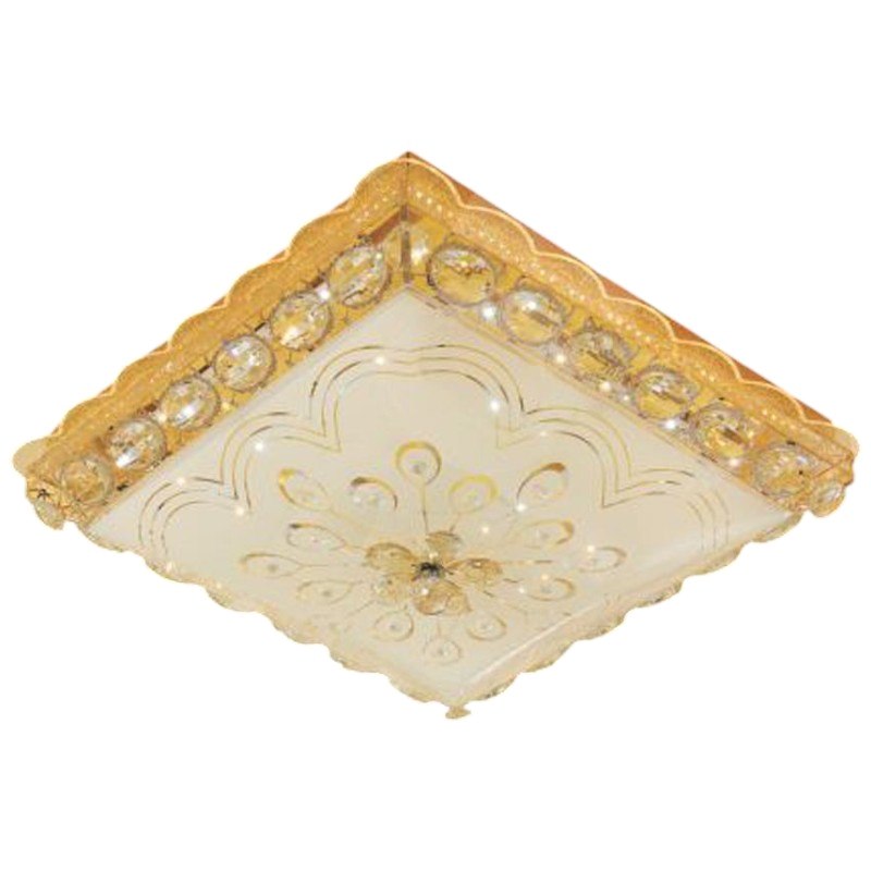 Đèn mâm Verona ốp trần Led Ø500 x H150, ánh sáng 3 chế độ