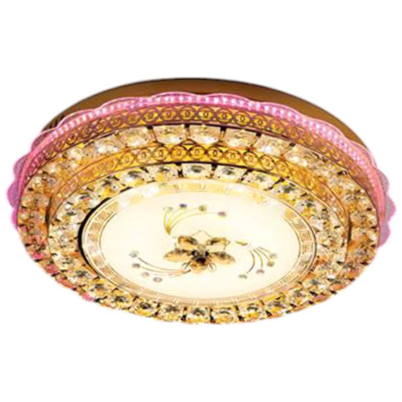 Đèn mâm Verona ốp trần Led Ø500 x H150, ánh sáng 3 chế độ