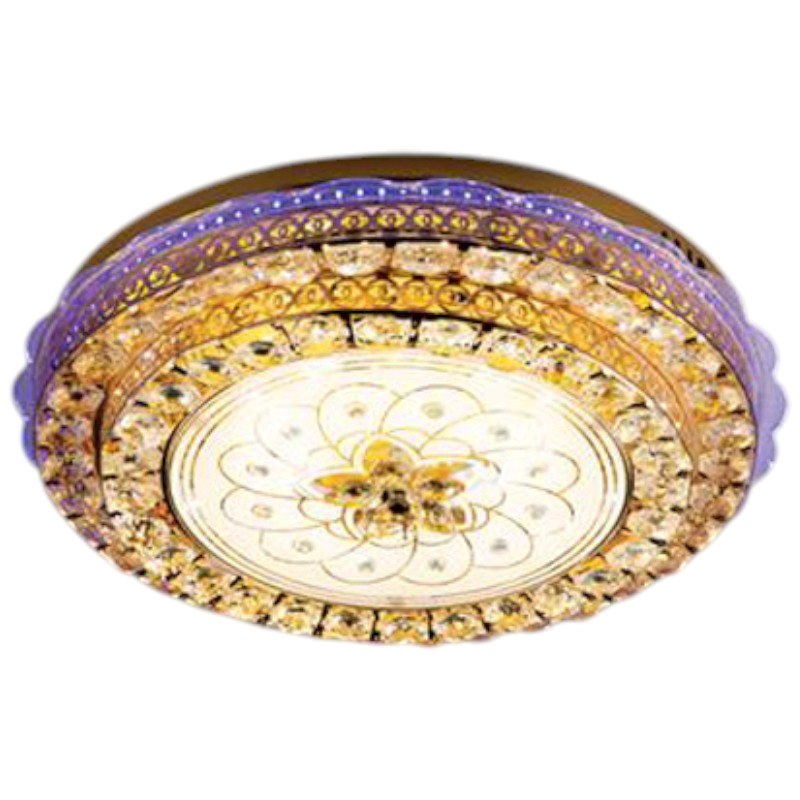 Đèn mâm Verona ốp trần Led Ø500 x H150, ánh sáng 3 chế độ