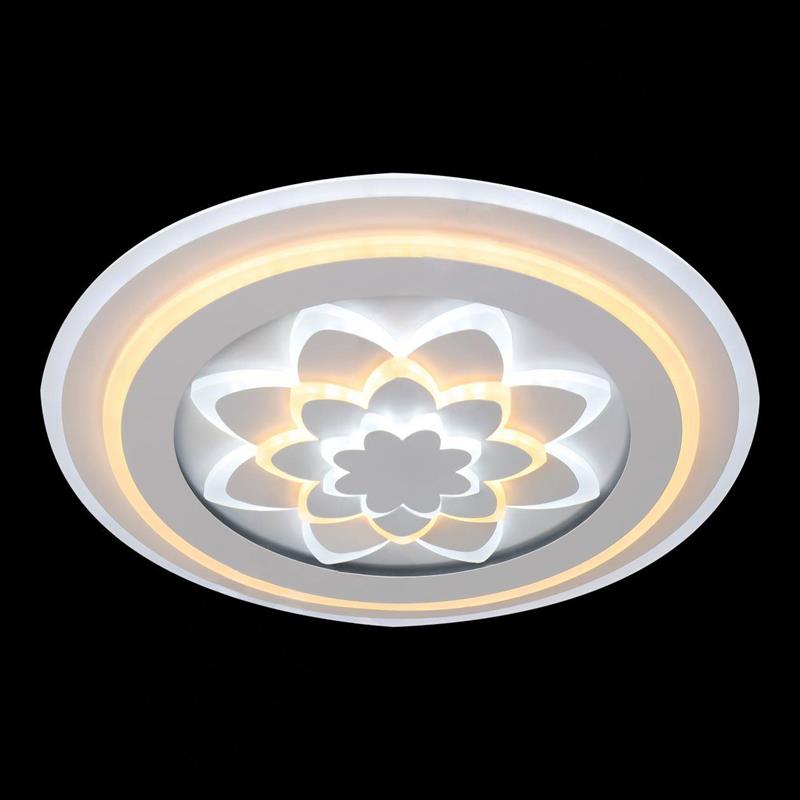 Đèn mâm Verona ốp trần Led Ø500 x H100, Có Remote, ánh sáng 3 chế độ