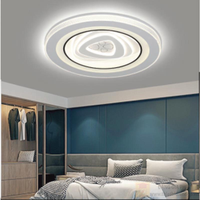 Đèn mâm led có remote Verona Ø500*H100 - 3 chế độ