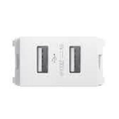 Ổ cắm USB type A+A 10.5W size 1M