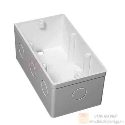 Hộp âm đôi cho mặt đôi chuẩn BS