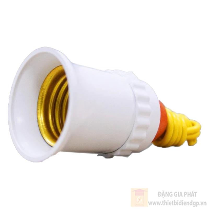 Đui đèn E27 loại di động có dây dài 20cm