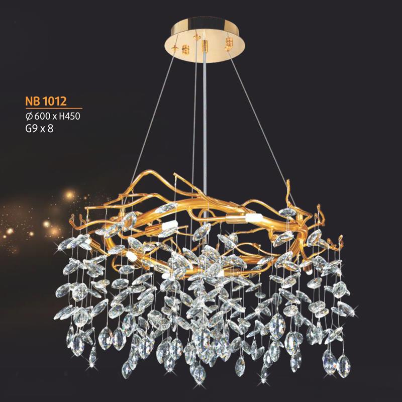 Đèn thả trang trí Ø600*H450 - G9*8 lamp