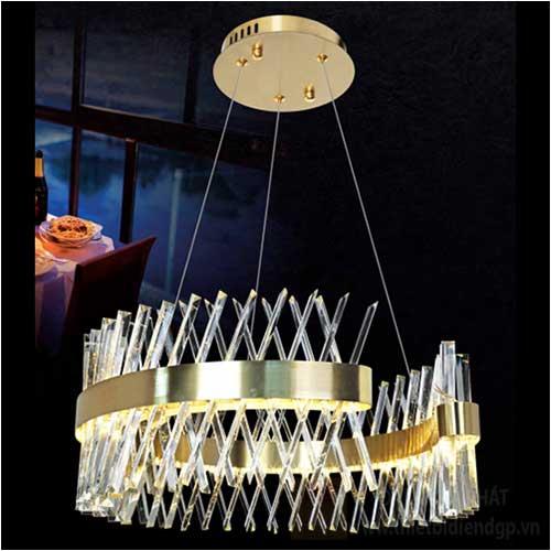 Đèn treo led Ø600 x H260 + 700, 3 màu ánh sáng