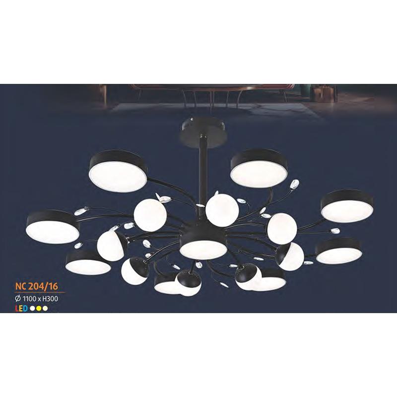 Đèn chùm trang trí phong cách trang trọng Ø1100*H300 - LED 3 CĐ