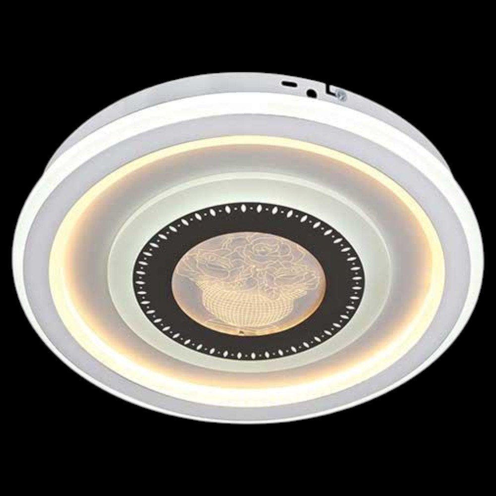 Đèn ốp trần Led tròn kiểu sang trọng Ø480, Led 36W