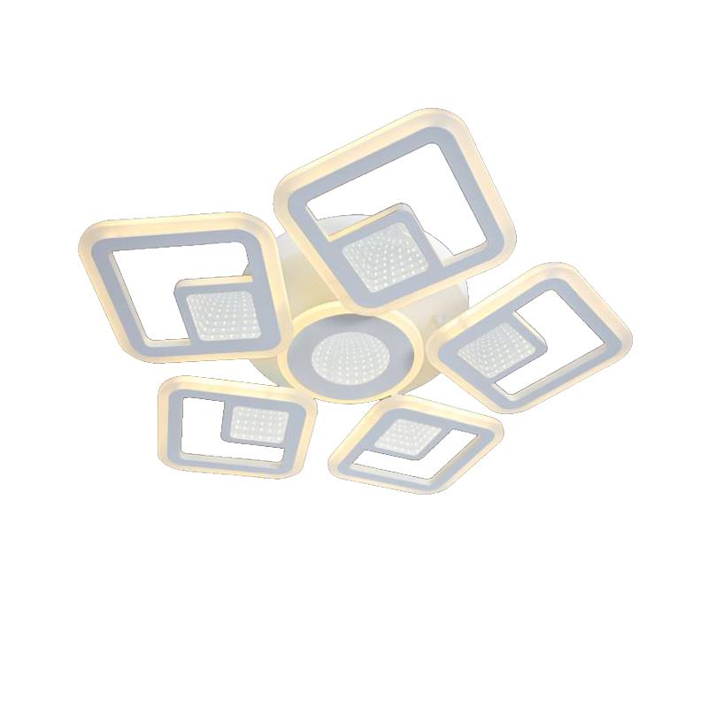 Đèn mâm ốp trần mica Ø550*H90, Led 3 màu ánh sáng