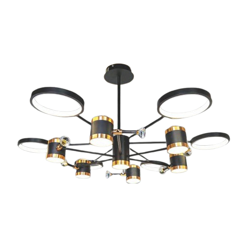 Đèn chùm trang trí phong cách trang trọng Ø1000*H500 - LED 3 CĐ