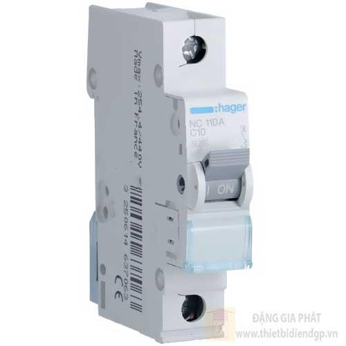 Cầu dao tự động loại nhỏ MCB 1P 10kA type C - NC