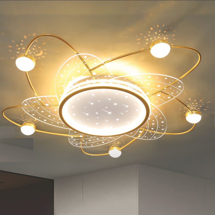 Đèn mâm ốp trần Led tròn Ø1100*H100 - LED 3 CĐ