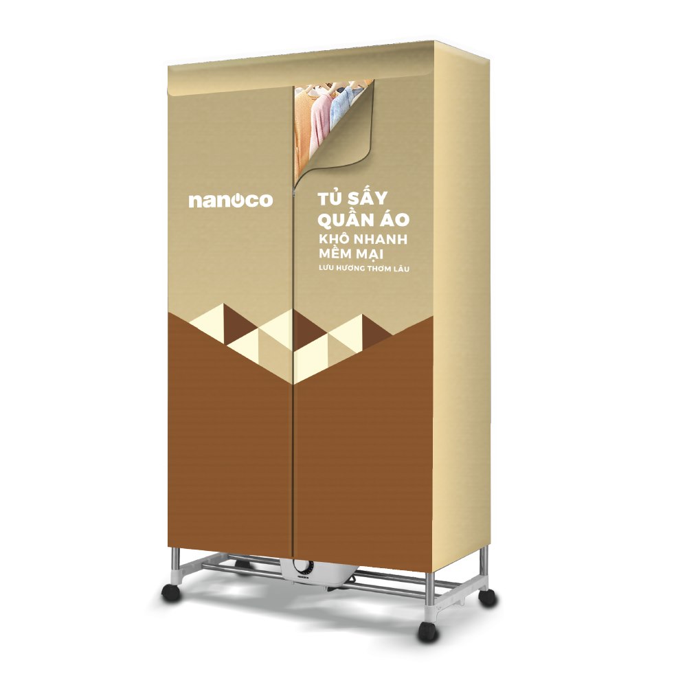 Tủ sấy quần áo Nanoco NCD2006 2000W