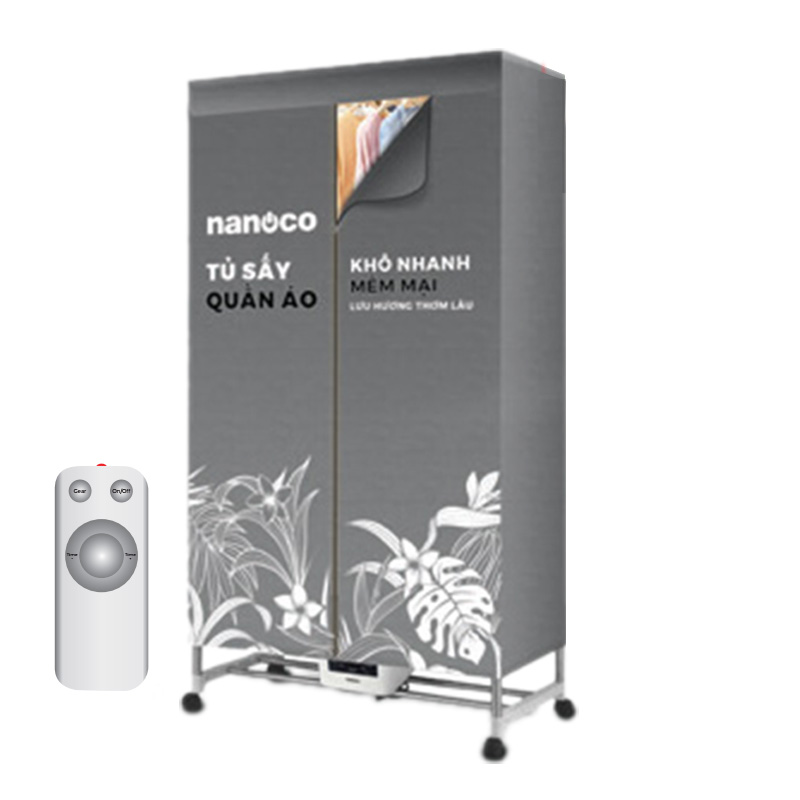 Tủ sấy quần áo Nanoco NCD2024RC 2000W