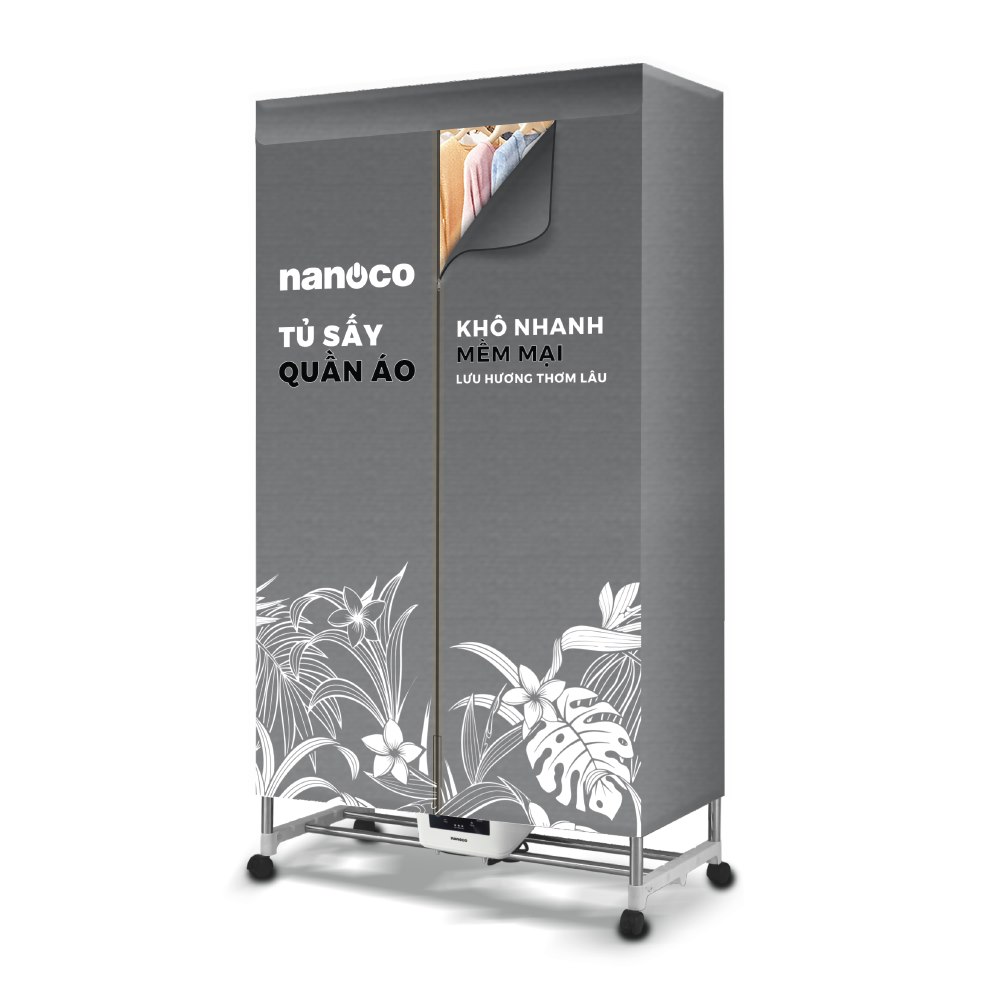 Tủ sấy quần áo Nanoco NCD2024RC 2000W