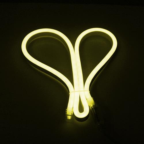 Led dây kiểu Neon bẻ góc 2 chiều ánh sáng Vàng