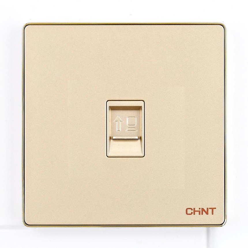 Ổ cắm mạng đơn 8 cổng CHINT NEW2-S20404