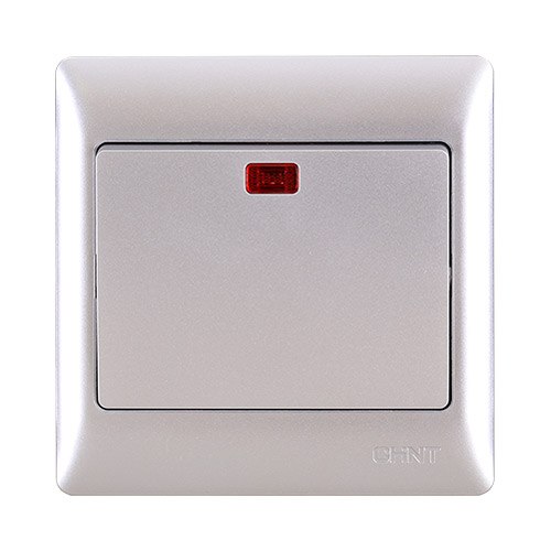 Công tắc đơn 2 cực 1 chiều CHINT NEW7-G00150/CS 20A 250V có đèn báo