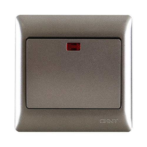Công tắc đơn 2 cực 1 chiều CHINT NEW7-G00150/PS 20A 250V có đèn báo