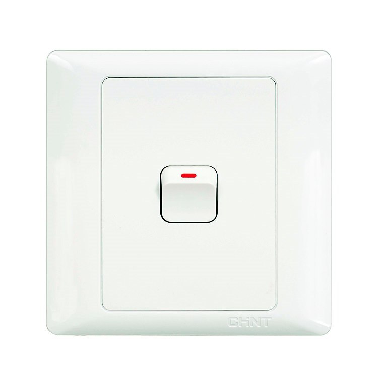 Công tắc đơn 1 chiều CHINT NEW7-G001 10A 250V