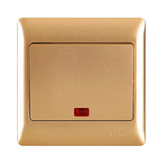 Công tắc đơn 2 cực 2 chiều CHINT NEW7-G00250/X 20A 250V có đèn báo