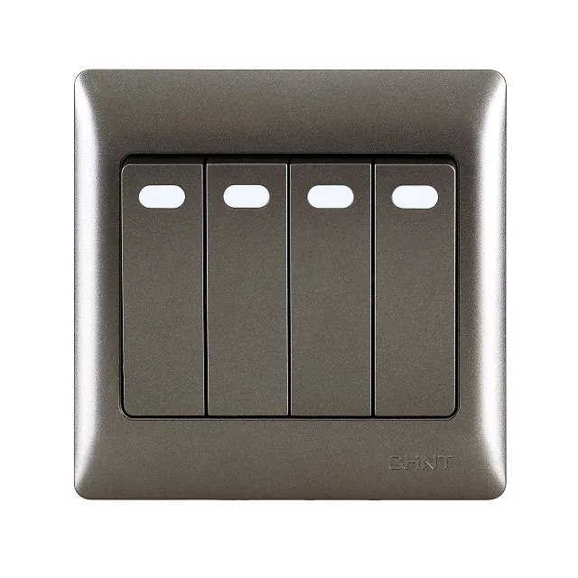 Công tắc bốn 2 chiều CHINT NEW7-G00801A 10AX 250V