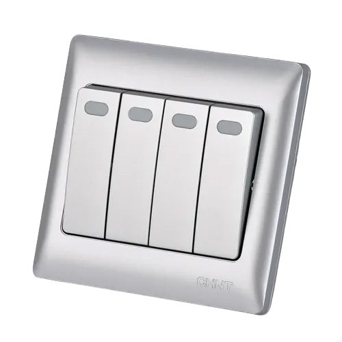 Công tắc bốn 2 chiều CHINT NEW7-G00808A 10AX 250V