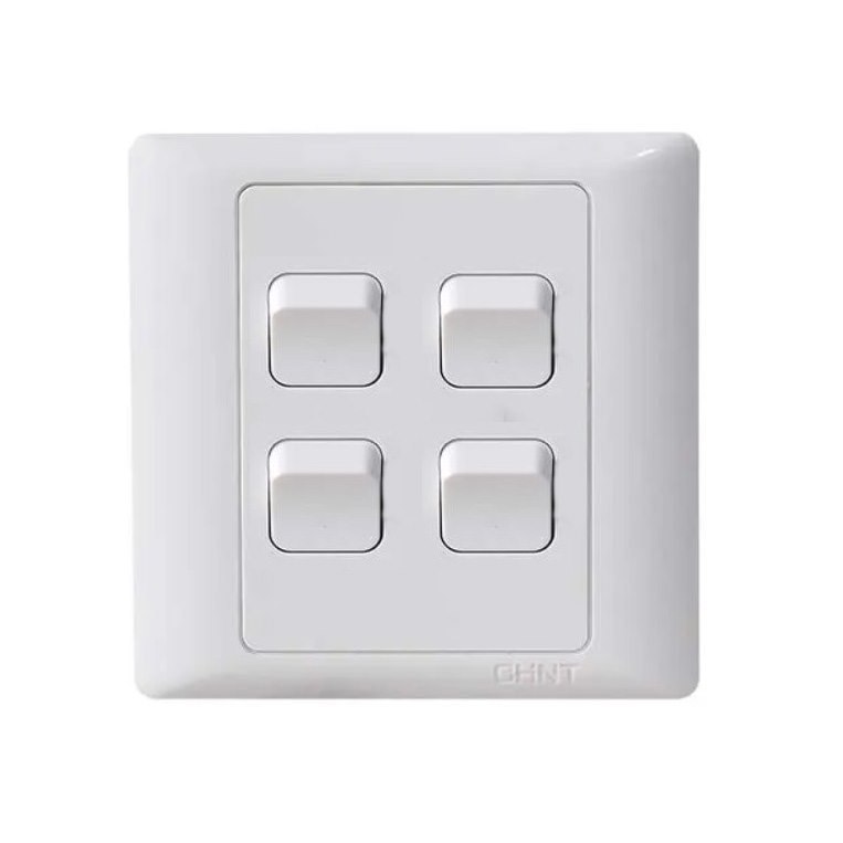 Công tắc bốn 2 chiều CHINT NEW7-G00810 16A 250V