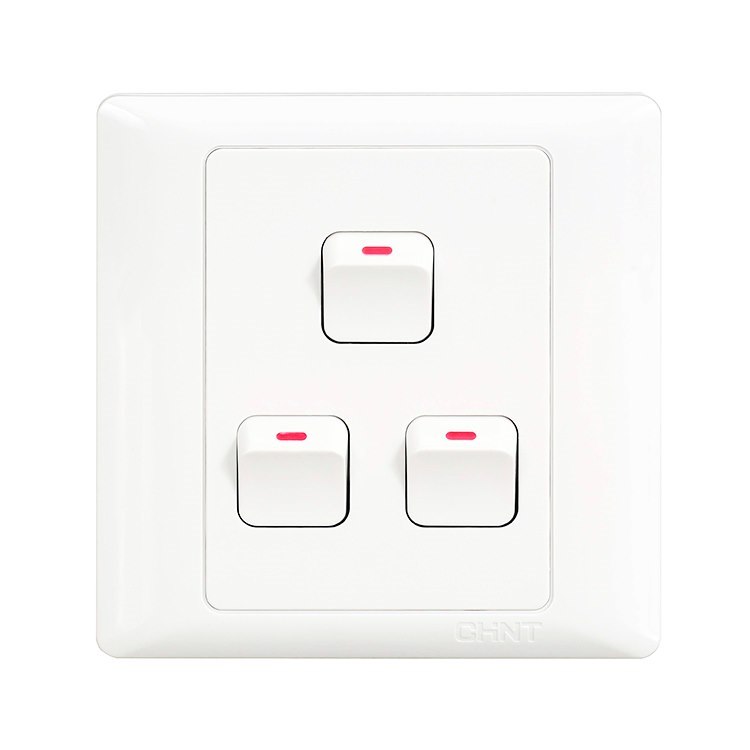 Công tắc ba 1 chiều CHINT NEW7-G009 10A 250V