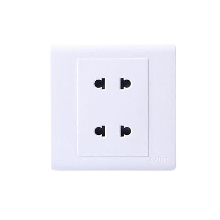 Ổ cắm đôi CHINT NEW7-G104 10A 250V