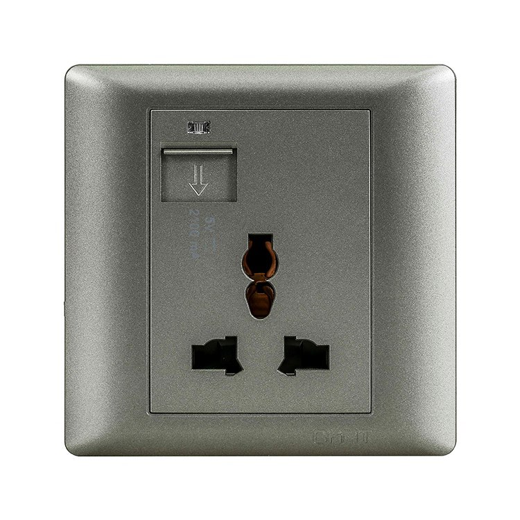 Ổ cắm đa năng có USB CHINT NEW7-G13111 13A