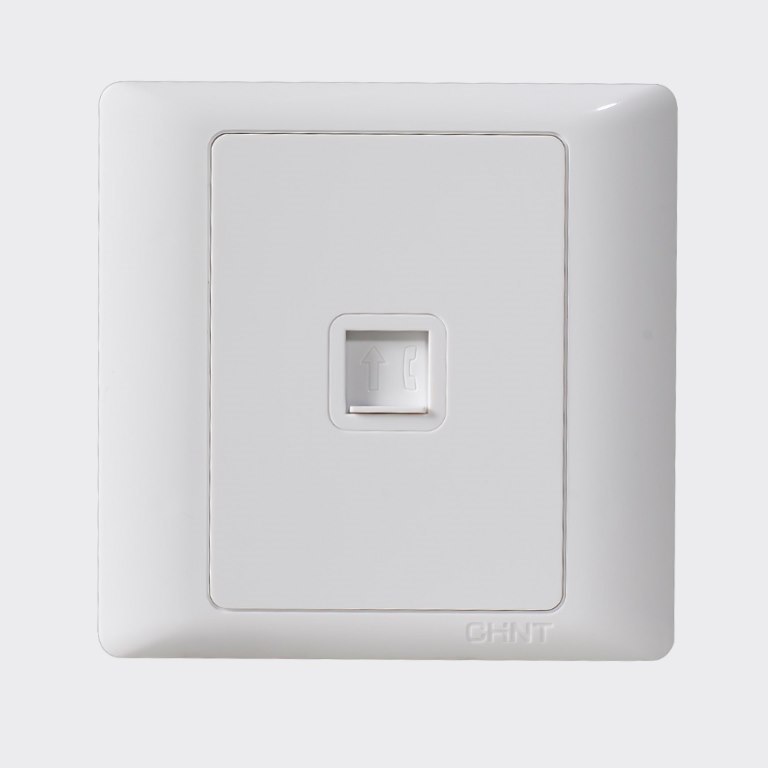 Ổ cắm điện thoại đơn 4 lõi CHINT NEW7-G20300A