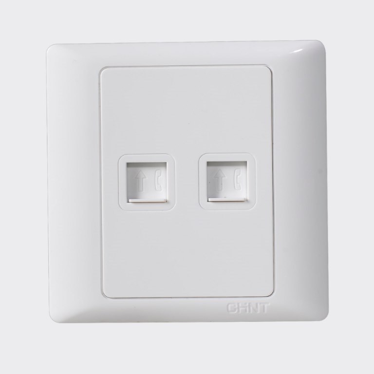 Ổ cắm đơn thoại đôi 4 lõi CHINT NEW7-G20800A