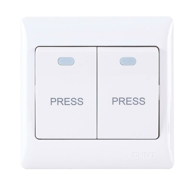 Nút nhấn chuông đôi CHINT NEW7-G30210 10A 250V
