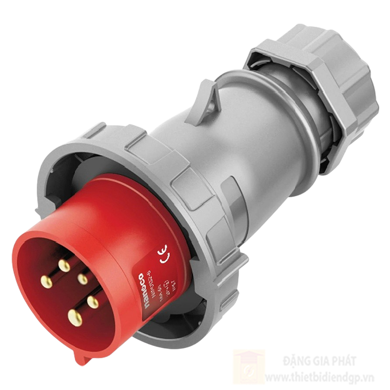 Phích cắm công nghiệp Nanoco 5P - 400V - 6H - IP67 di động loại kín nước
