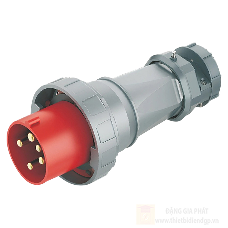 Phích cắm công nghiệp Nanoco 5P-400V-6H-IP67 di động loại kín nước