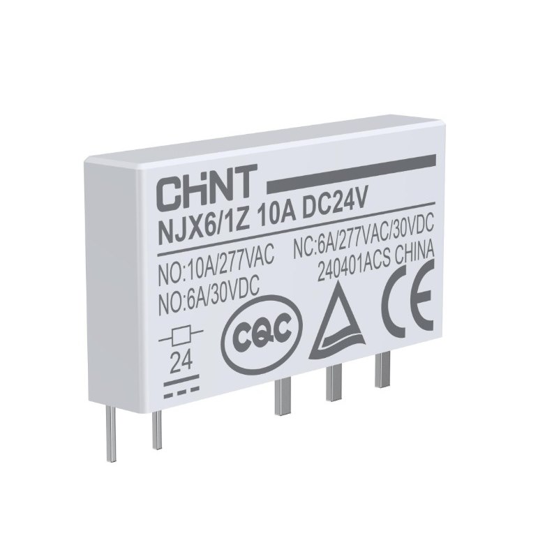 Rờ le trung gian CHINT NJX6/1Z 10A DC