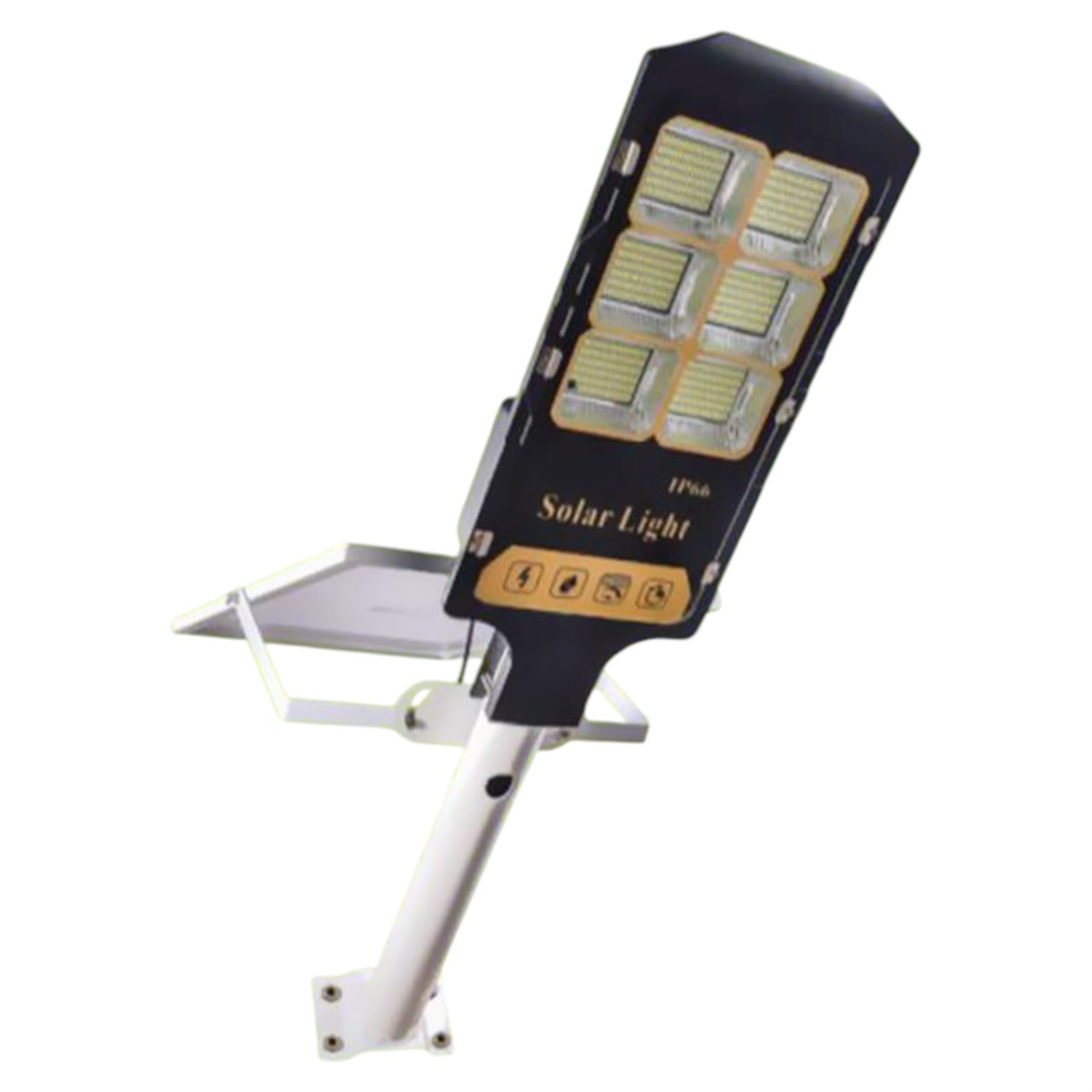 Đèn đường năng lượng mặt trời HUFA thân nhôm đúc