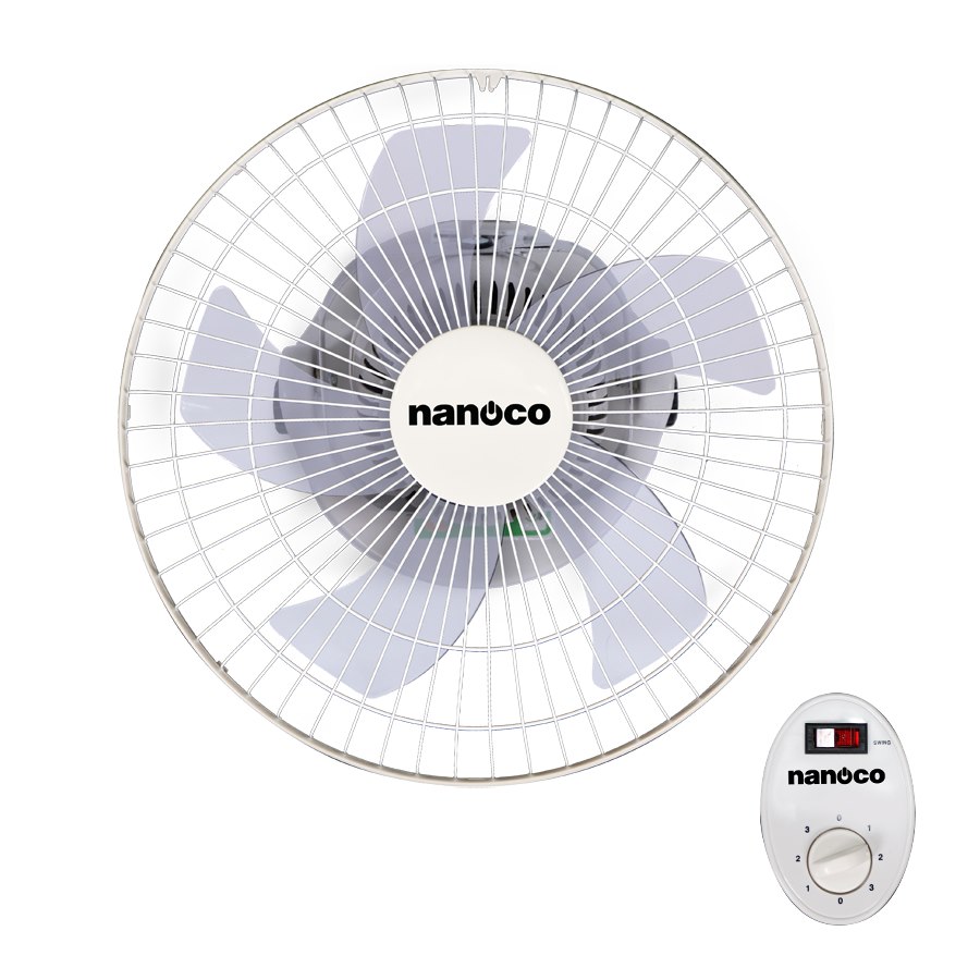 Quạt đảo trần Nanoco NOF1609 47W màu xám trắng