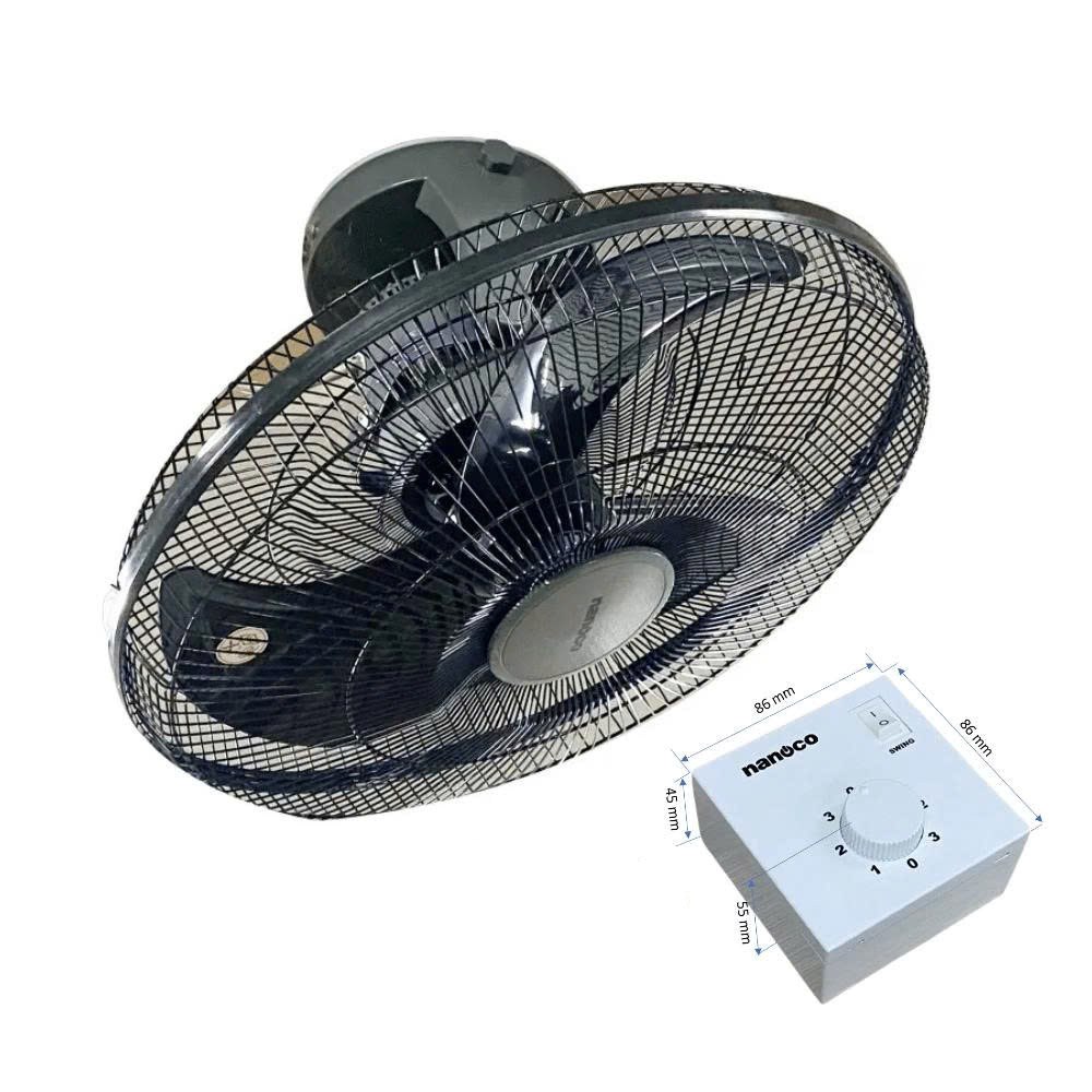 Quạt đảo trần Nanoco NOF1853GR 65W hộp số