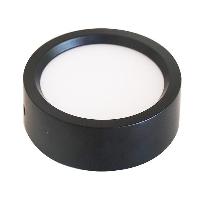 Đèn Ốp nổi tròn Luxury viền đen 6W