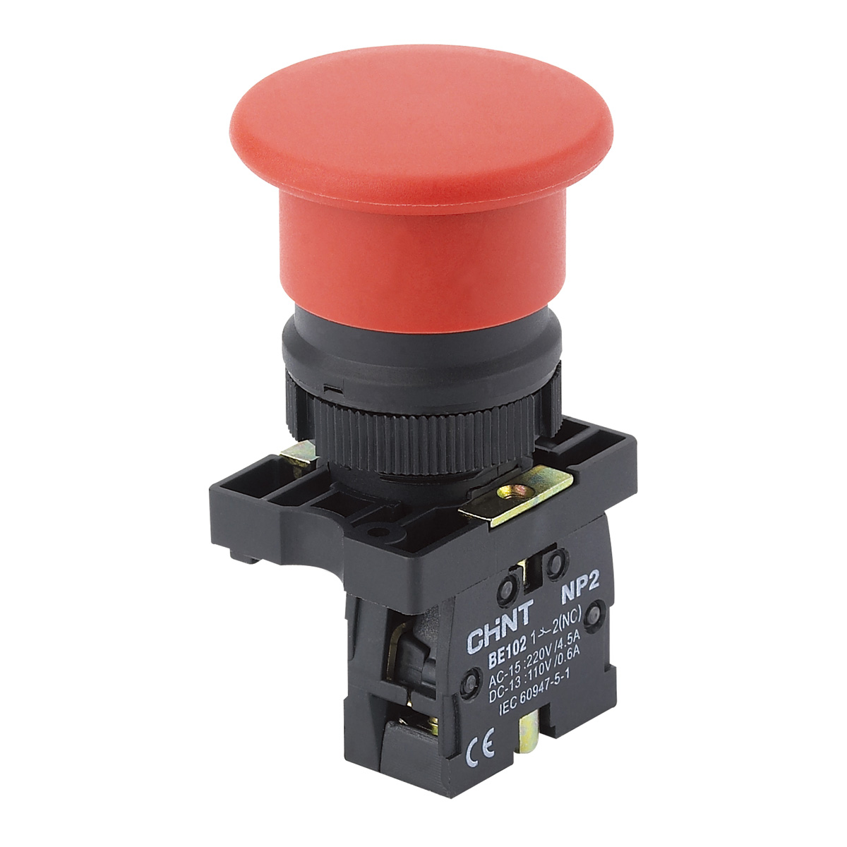 Nút nhấn dừng khẩn CHINT NP2-EC