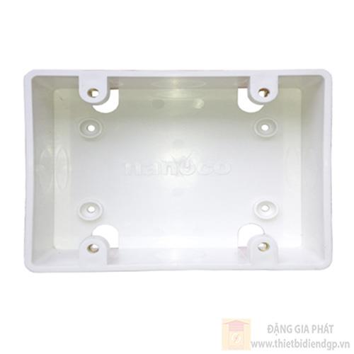 Hộp âm đôi dùng 2 mặt đơn chữ nhật