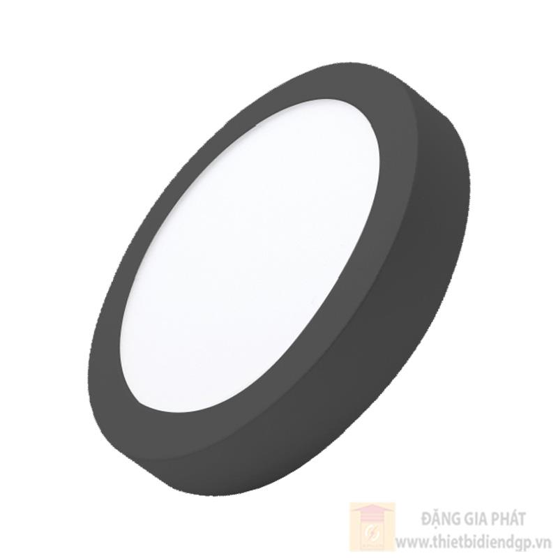 Đèn led panel ốp trần 12W viền đen