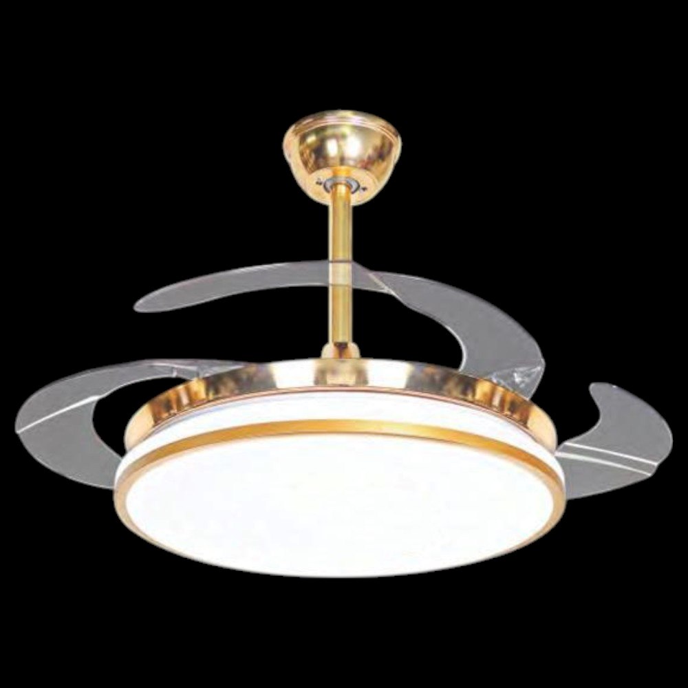 Quạt trần đèn cánh xếp Nam Long NetViet NQ 9314 Ø450/900*H450