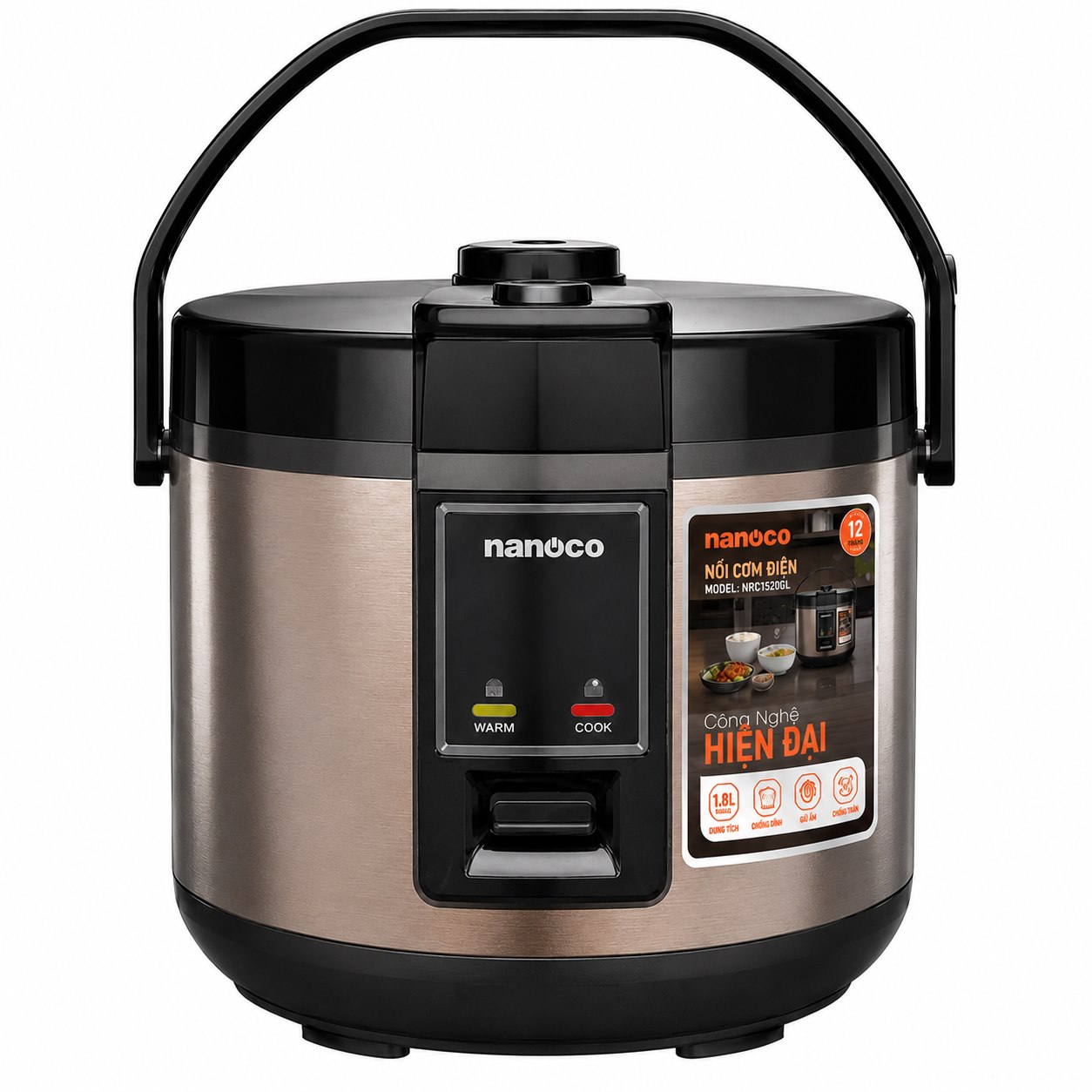 Nồi cơm điện nancoco NRC1520GL